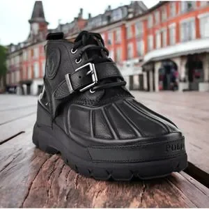 Polo Ralph Lauren | Shoes | Polo Ralph Lauren Black Oslo Low  display picture 2